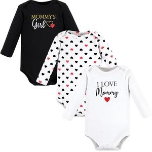 8 pack long sleeve preemie onesies
